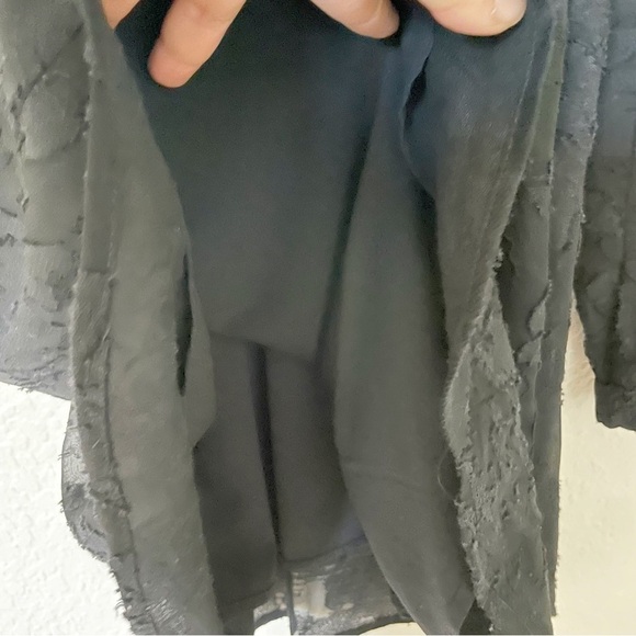 A.L.C. V-NECK LONG SLEEVE MINI DRESS Sz 0 XS - Picture 6 of 11